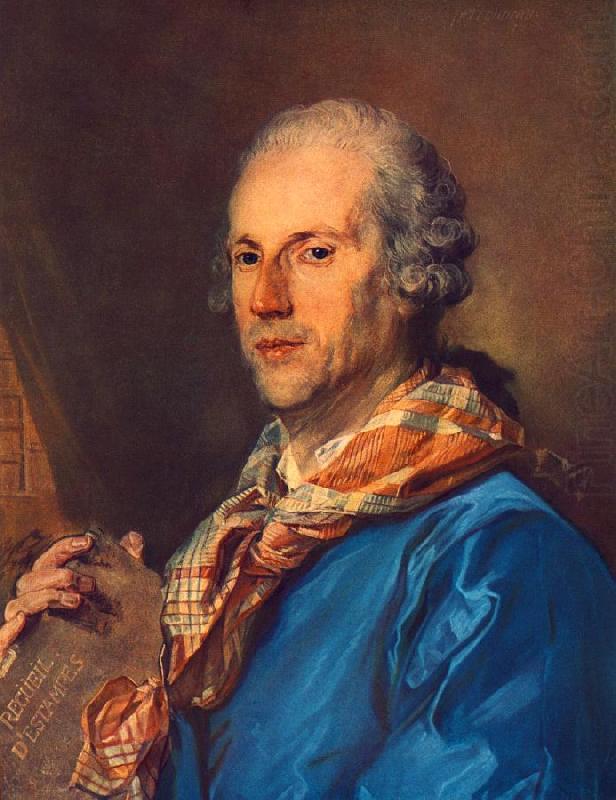 Portrait of Charles le Normant du Coudray af, PERRONNEAU, Jean-Baptiste
